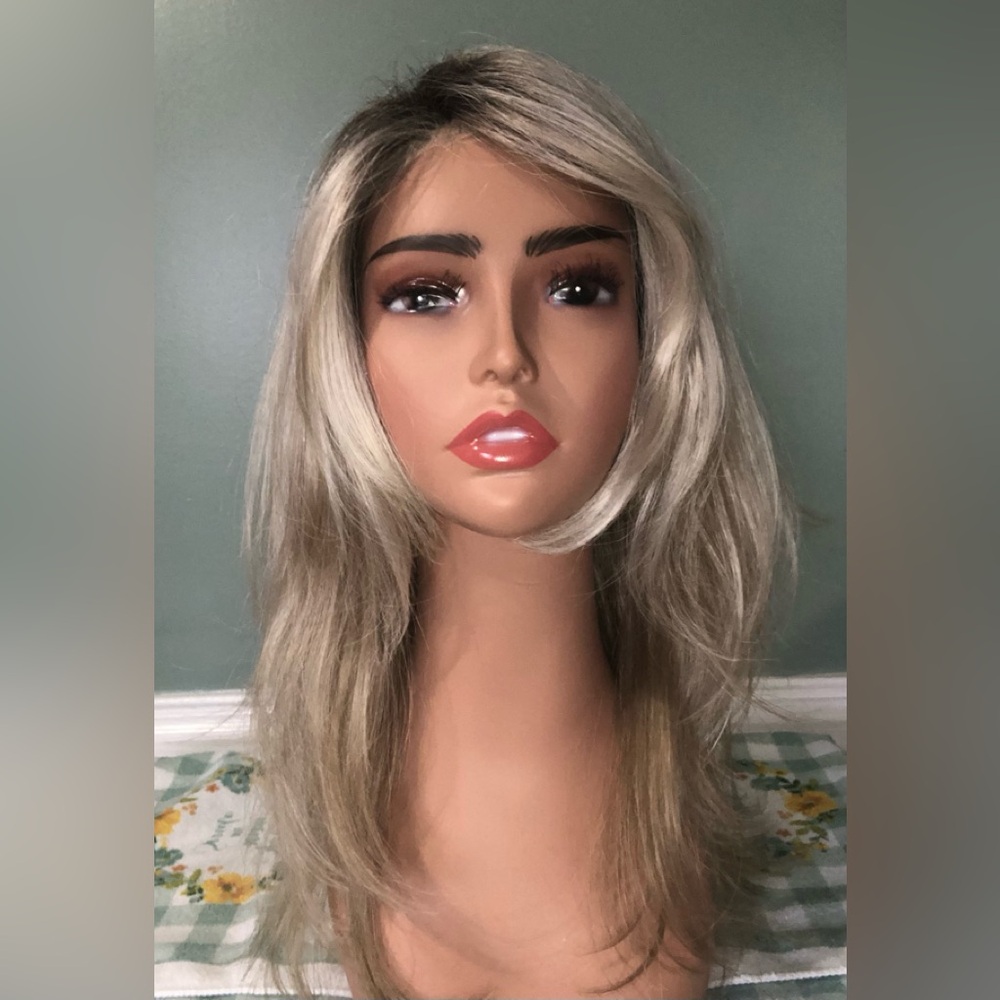 Paula young wig - Heidi - lace front - vanilla swirl Size average